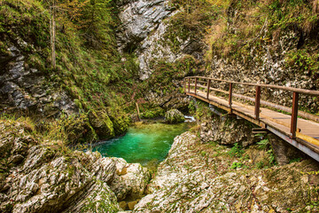 Vintgar gorge, Slovenia