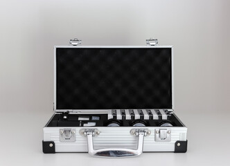 set of eyepieces for telescope © LouisD
