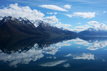 Mountain reflected in the lake