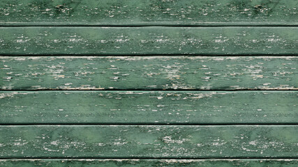 Naklejka premium green painted planks background