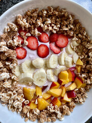  Gesunde Nahrung mit Früchten