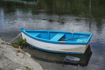 boat on the river