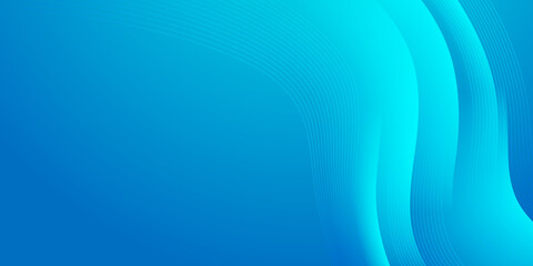 Modern blue abstract background, the look of blue gradient vibrant color, light lines on a blue background 