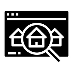 search glyph icon