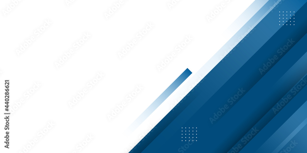 Fototapete abstract blue background with square shapes. blue abstract background vector with blank space for te