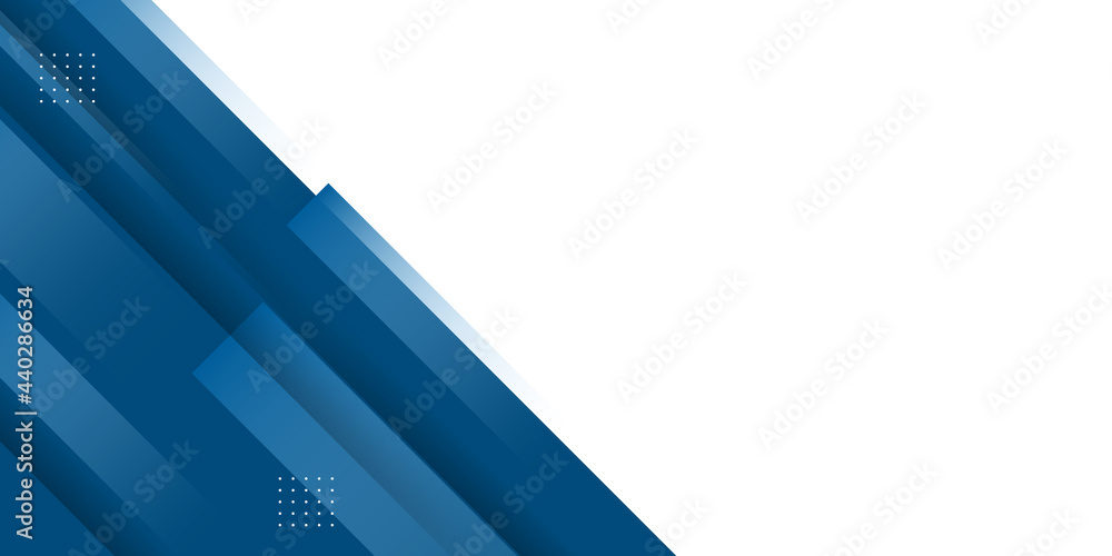 Wall mural abstract blue background with square shapes. blue abstract background vector with blank space for te