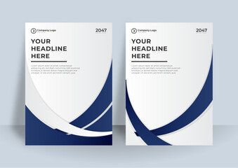 Collection of blue digital contemporary covers, templates, posters, placards, brochures, banners, flyers and etc. Abstract striped futuristic backgrounds with gradient. Halftone technology design
