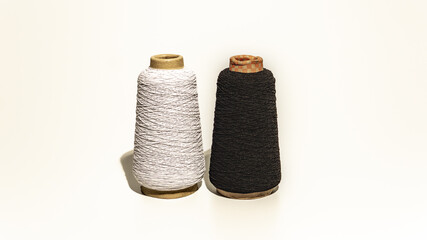 A Bobbin of Thick Thread Yarn 