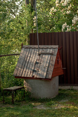 village russia summer well