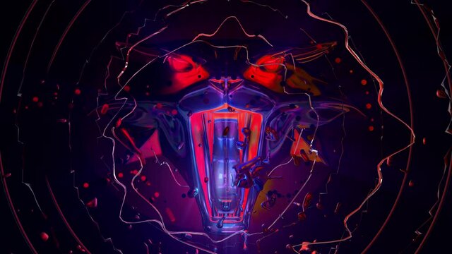 Angry Cats 4K VJ Loops