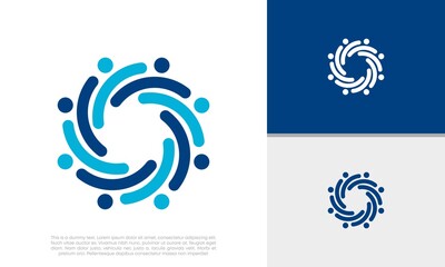 Human Resources Consulting Company, Global Community Logo.