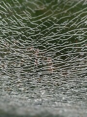 cracked glass