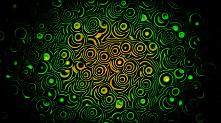 Digital illustration with watercolor imitation technique, abstract background, creative texture for design