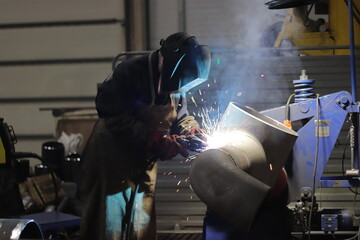 welding process, manufacturing, industry, construction
