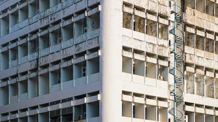 facade of a building , Bangkok in Thailand