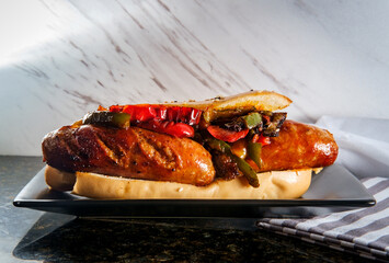 Sausage Onions Peppers Hoagie - 440310088