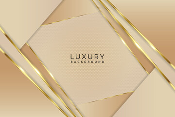 Modern luxury golden abstract light background