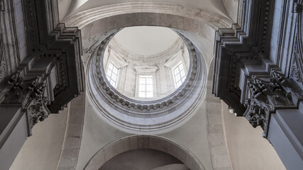 interior of the cathedral