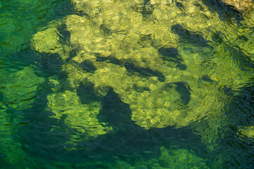 Traunfall Fluss klares Wasser