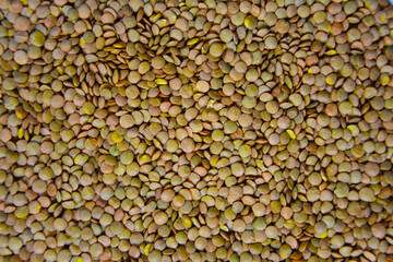 Lots of small yellow pea