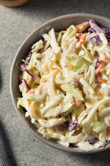 Homemade Creamy Cabbage Coleslaw