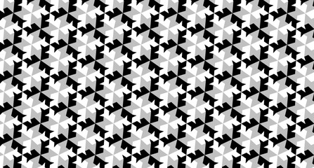 repetitive abstract geometric monochrome pattern-6q2b2