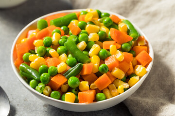 Healthy Steamed Mixed Vegetables