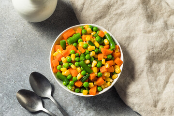 Healthy Steamed Mixed Vegetables