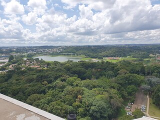 view of the city from the river