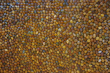 round pebble rock background