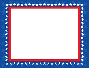 American Patriotic Frame