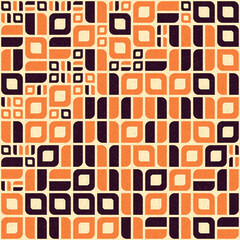 Abstract Geometric Pattern generative computational art illustration