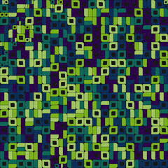 Abstract Geometric Pattern generative computational art illustration