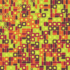 Abstract Geometric Pattern generative computational art illustration