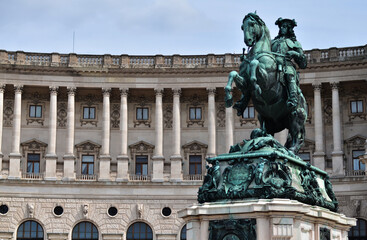 Fototapeta na wymiar Hofburg, Vienna 