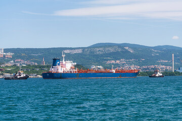 Fototapeta premium The port of Trieste, Italy
