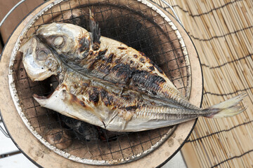 アジの干物