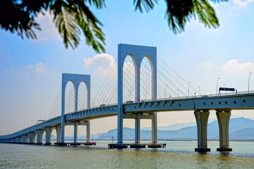 Bridge to Taipa Macau Island 