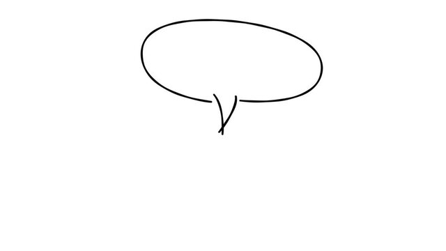 Handwritten speech bubble like a women's magazine02