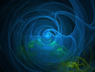 Imaginatory fractal background generated Image