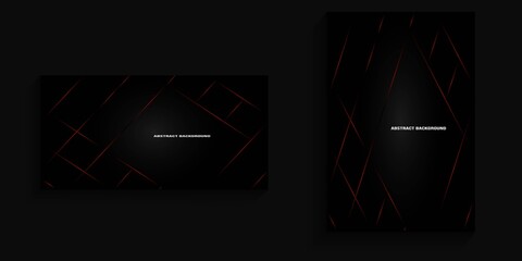 Dark background with elegant abstract lines for banners, posters, covers, social media backgrounds, card backgrounds
