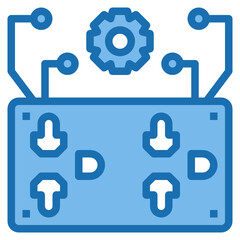 Smart City Blue_Electric Circuit