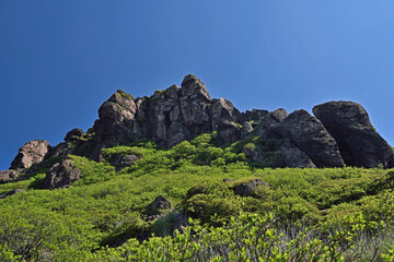 九重山（久住山・中岳）登山「星生崎」