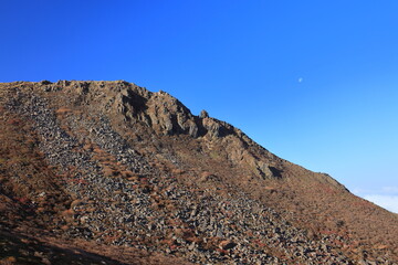 Mt.Kuju 晴天下の九重連山