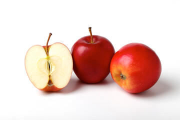 
白い背景 赤いリンゴ