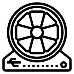 Fototapeta premium Mobile Fan