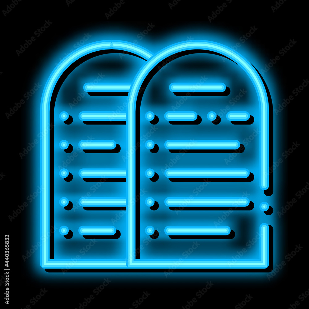 Canvas Prints christian building neon light sign vector. Glowing bright icon christian building sign. transparent symbol illustration