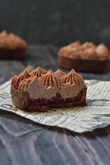 chocolate tartlet