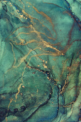 Alcohol ink art.Mixing liquid paints. Modern, abstract colorful background, wallpaper. Marble texture.Translucent colors