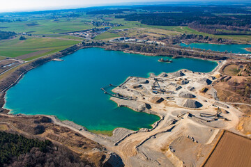 Baggersee - Kieswerk